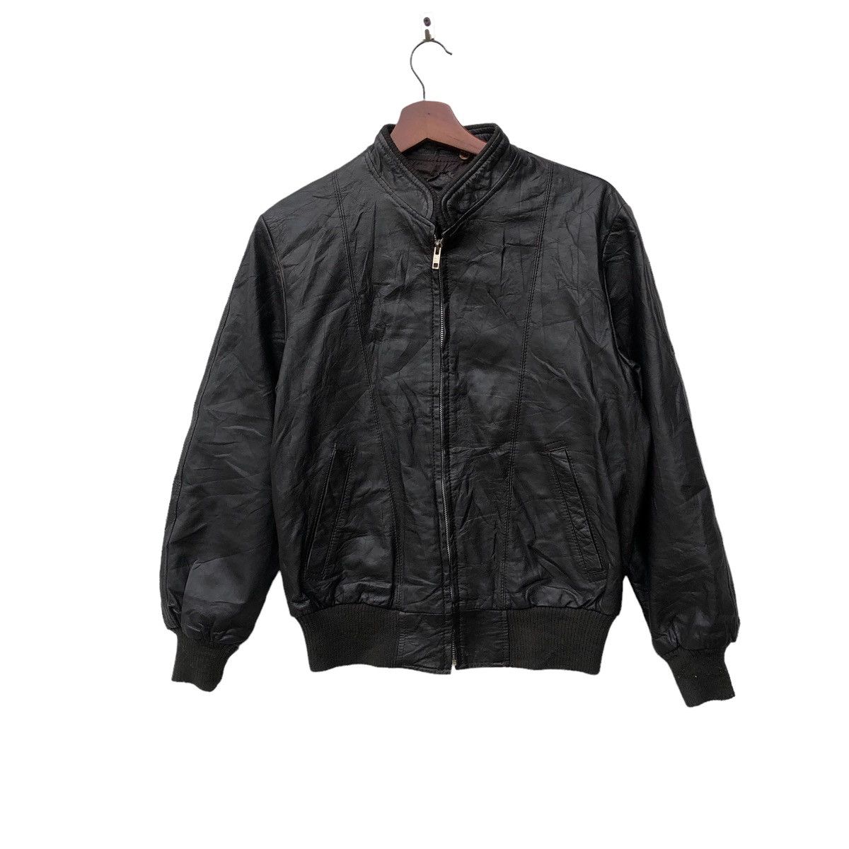 Genuine Leather LEATHER JACKET 100% COWHIDE LEATHER Size US M / EU 48-50 / 2 - 1 Thumbnail