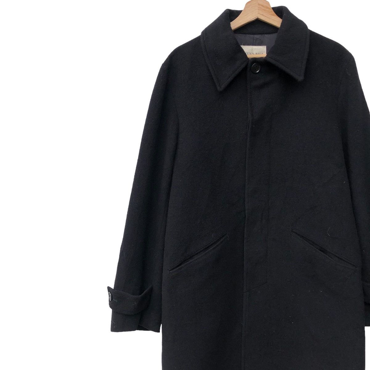 Autumn Cashmere 🔥JAPANESE BRAND MEN BIGI WOOL OVER COAT Size US L / EU 52-54 / 3 - 3 Thumbnail