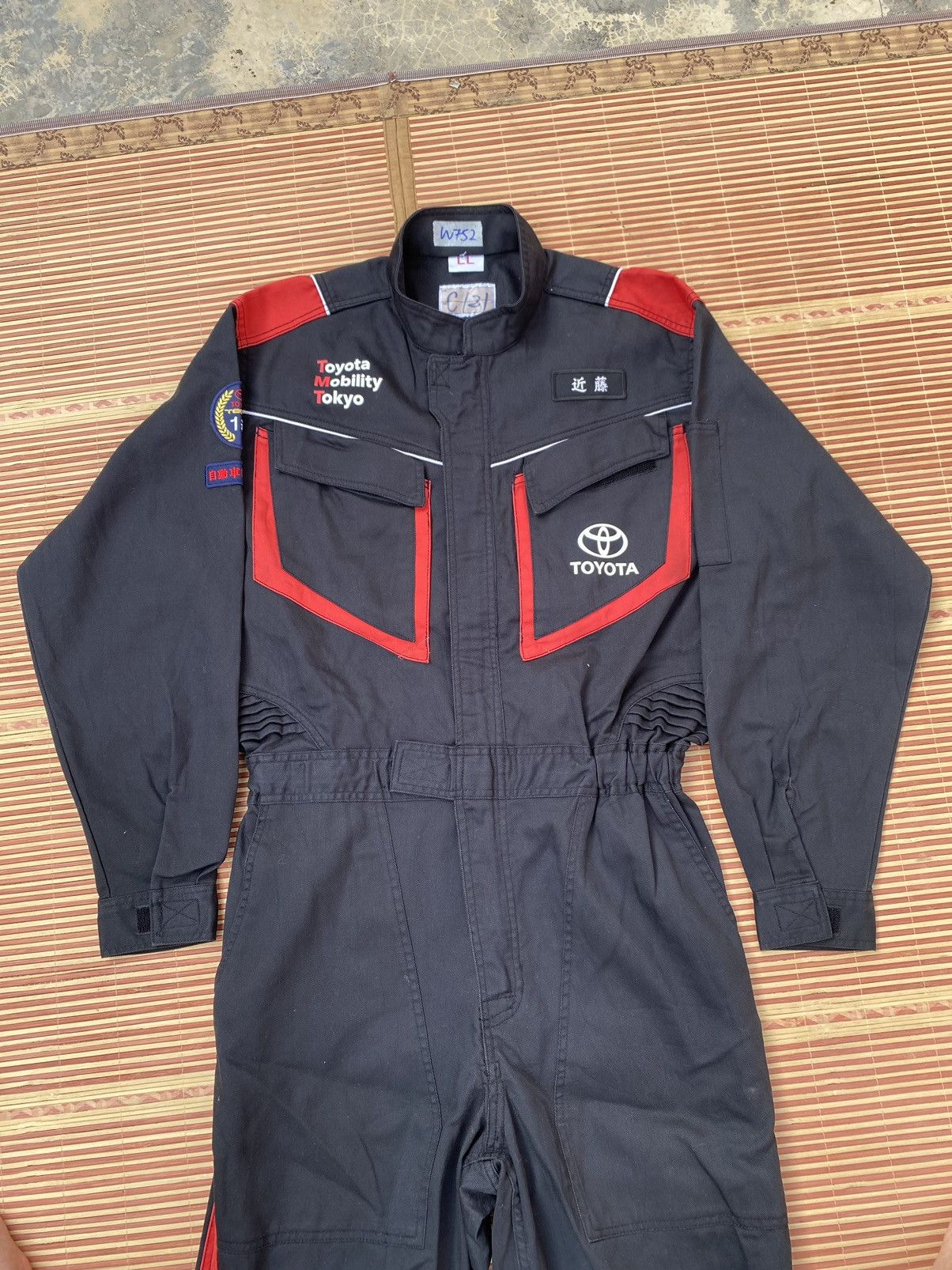 Vintage Vintage Toyota Overalls Jumpsuit Size US 34 / EU 50 - 4 Thumbnail