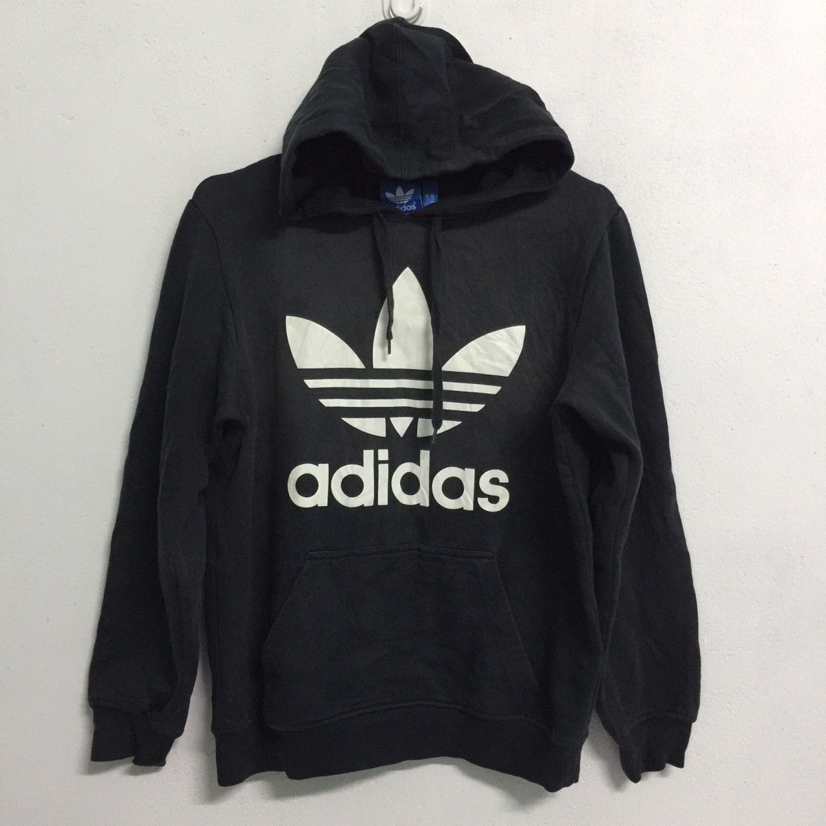 Adidas Adidas Sweatshirt Hoodie Big Logo Size US S / EU 44-46 / 1 - 2 Thumbnail