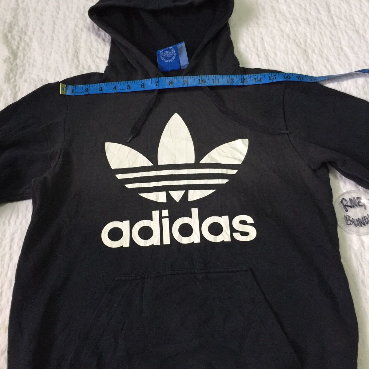 Adidas Adidas Sweatshirt Hoodie Big Logo Size US S / EU 44-46 / 1 - 15 Thumbnail