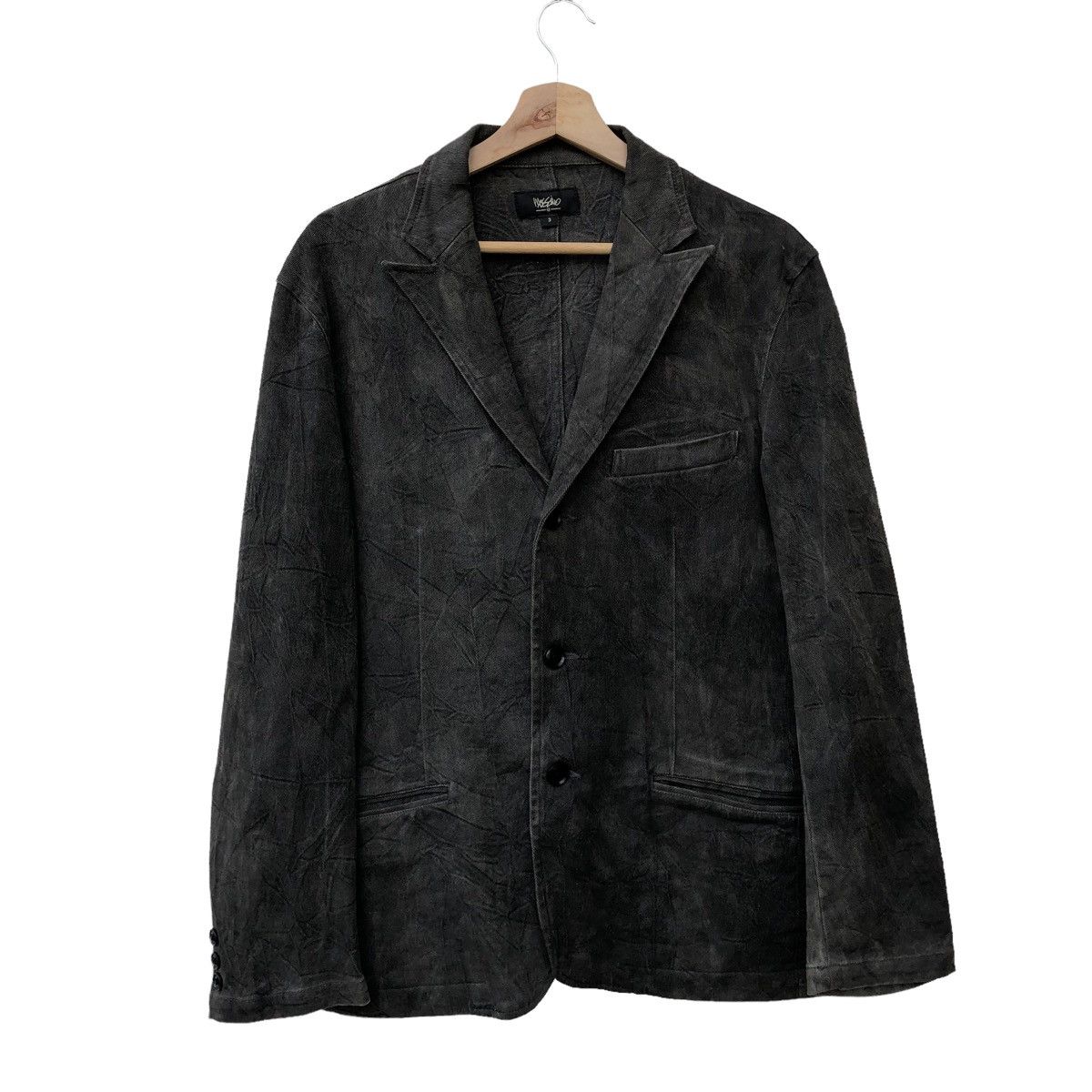 Awesome Jacket Japanese Brand Mosscino Printed Nice Pattern