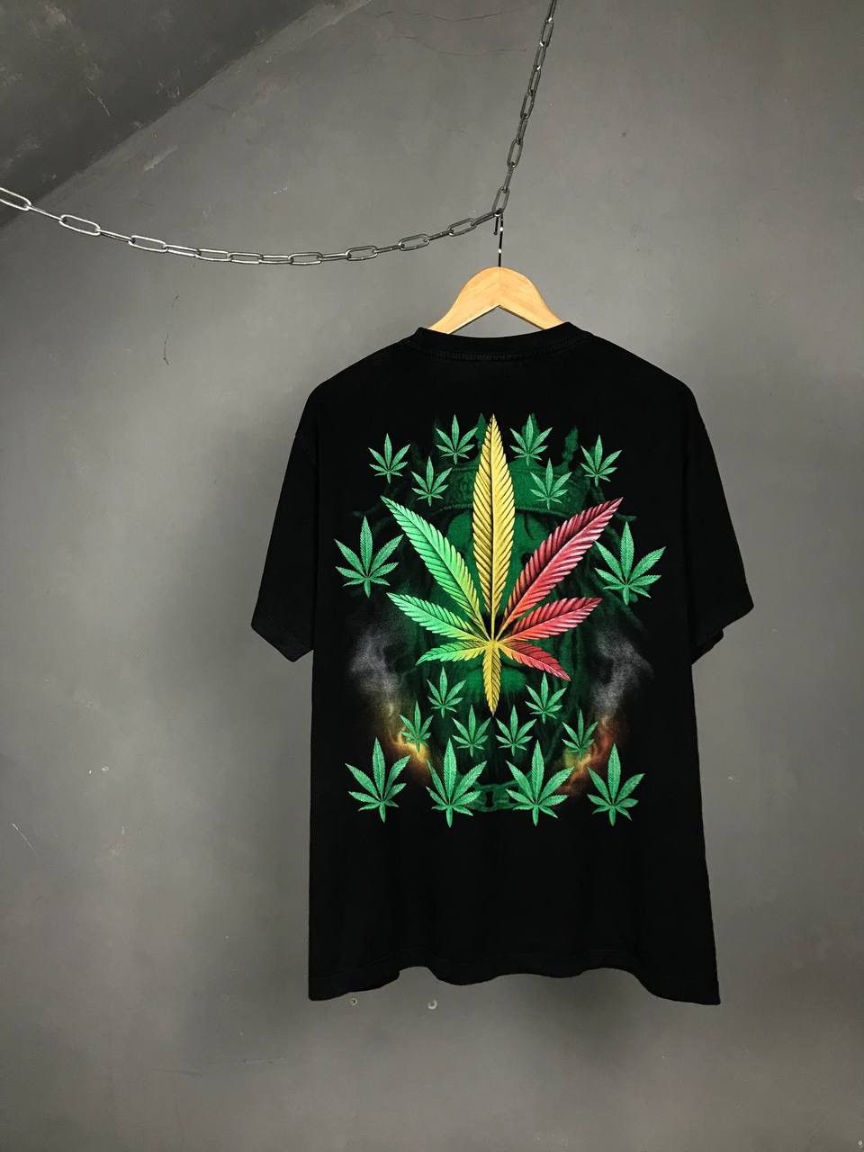 Other Rasta streetwear gash other vintage tee Size US L / EU 52-54 / 3 - 5 Thumbnail