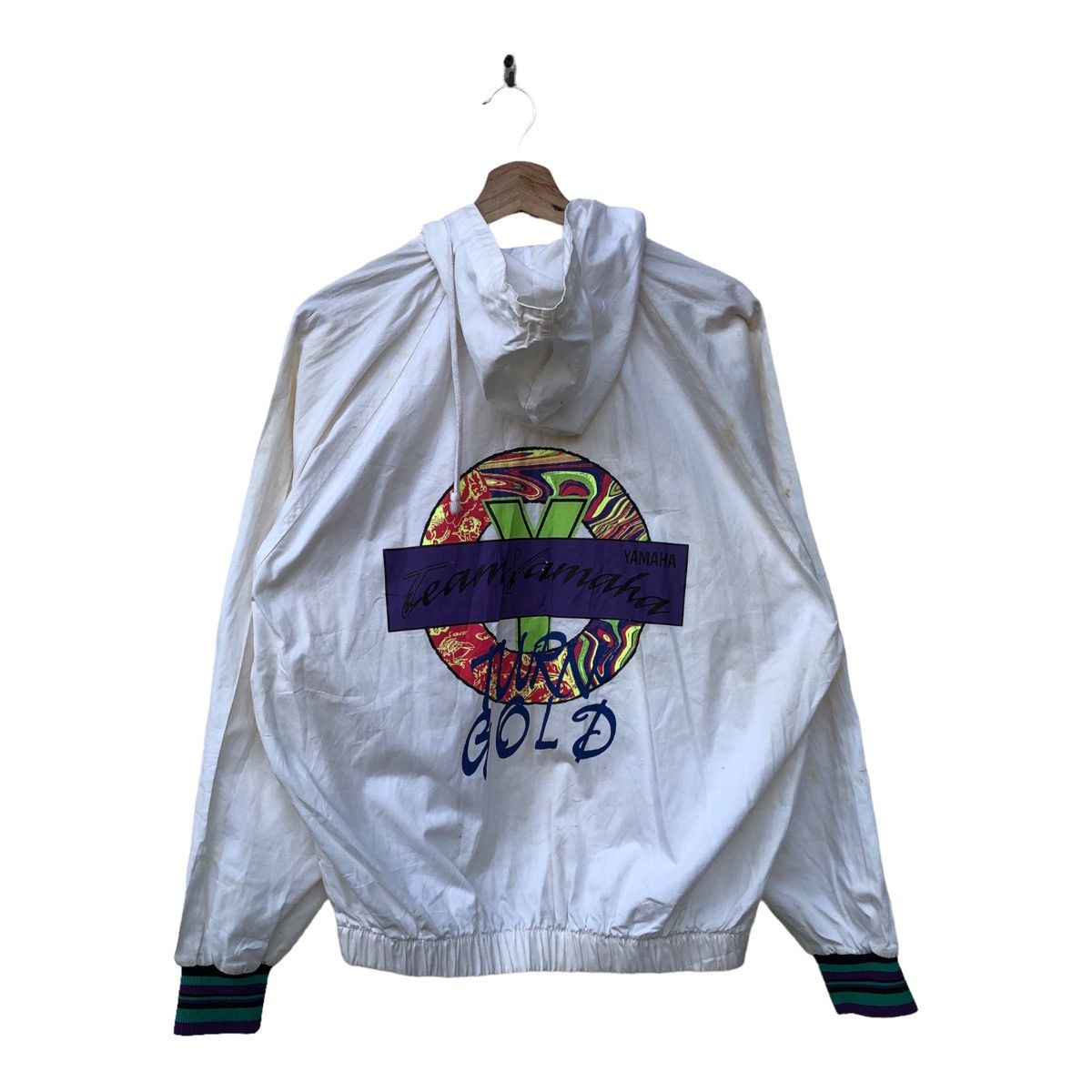 Japanese Brand Vintage Yamaha Hoodie Jacket Size US L / EU 52-54 / 3 - 1 Thumbnail