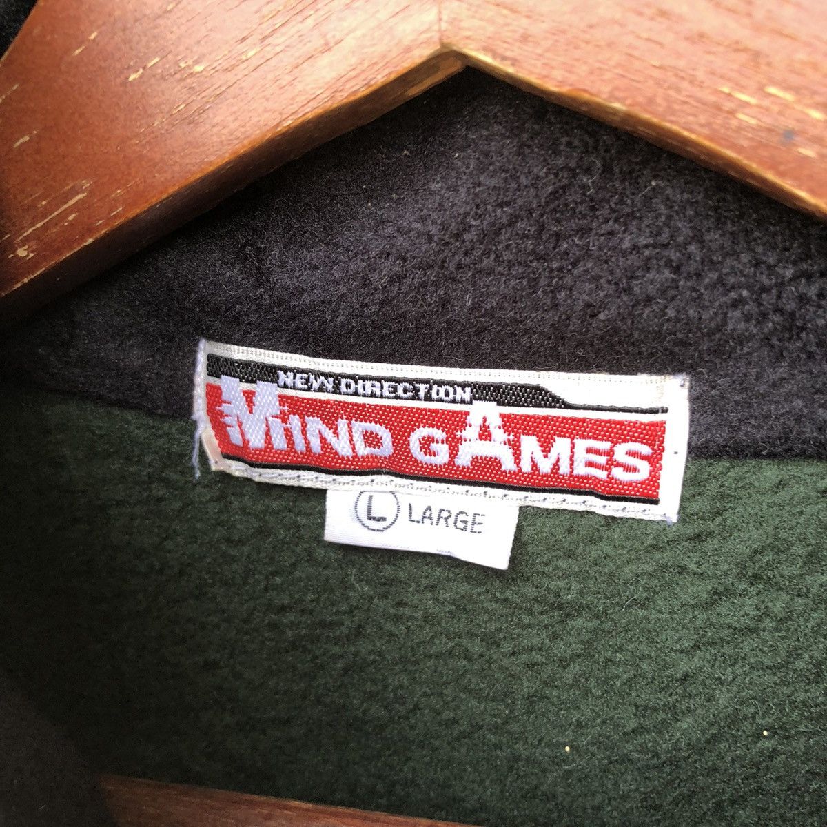 Japanese Brand Vintage Mind Games Fleece Jacket Size US L / EU 52-54 / 3 - 2 Thumbnail