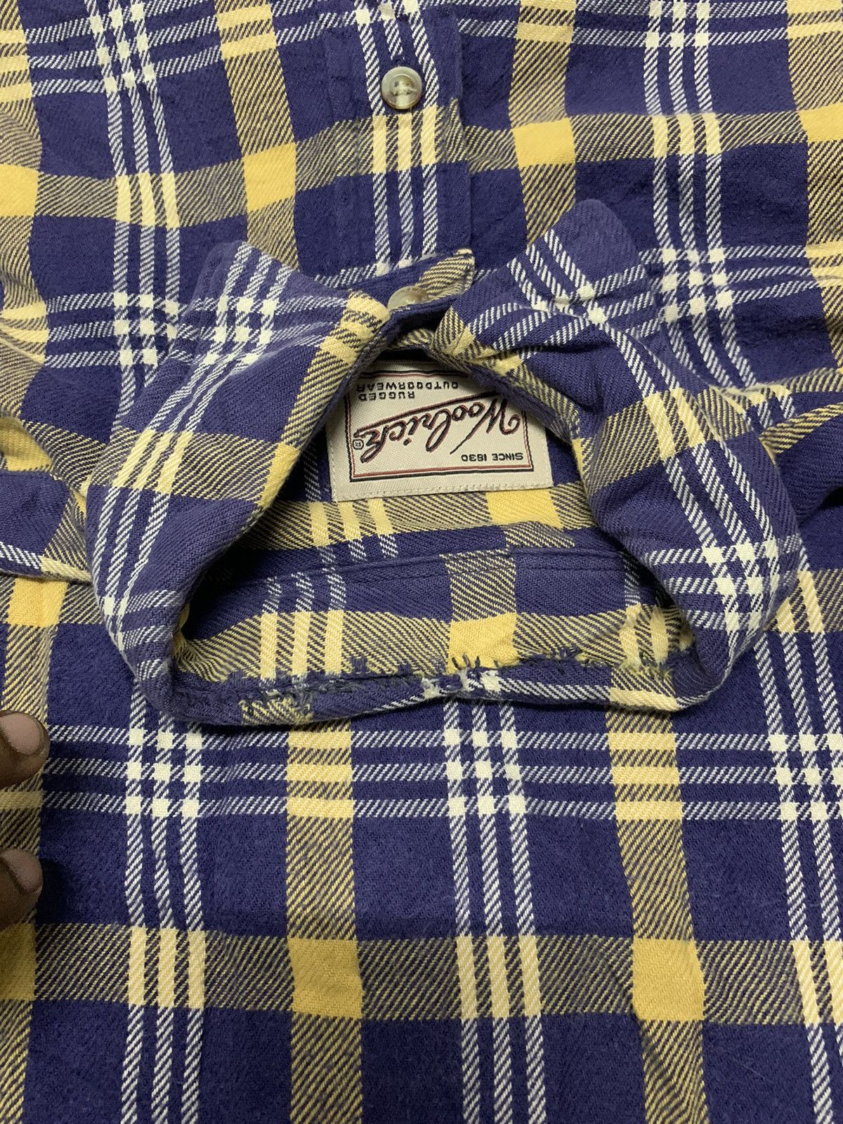 Vintage × Woolrich Woolen Mills woolrich button up western style Size US L / EU 52-54 / 3 - 3 Thumbnail