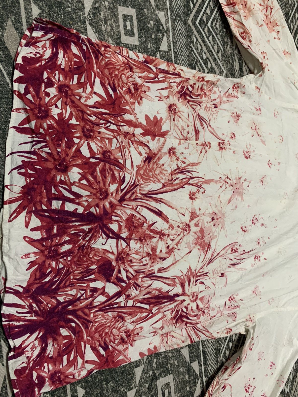 Japanese Brand VINTAGE TORNADO MART JAPAN FULLPRINT FLORAL RARE Size US M / EU 48-50 / 2 - 4 Thumbnail