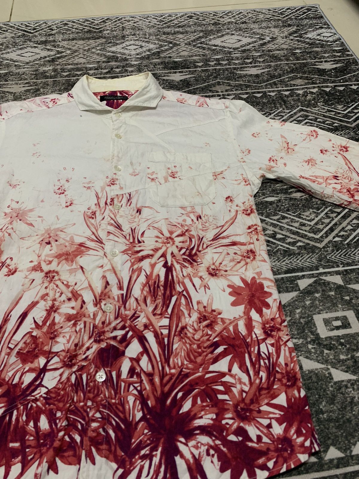Japanese Brand VINTAGE TORNADO MART JAPAN FULLPRINT FLORAL RARE Size US M / EU 48-50 / 2 - 7 Thumbnail