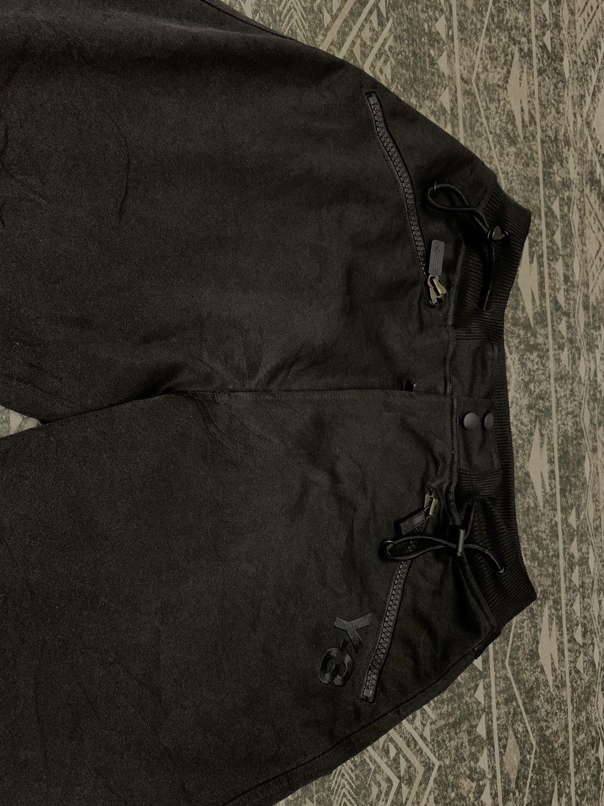 Adidas × Y-3 × Yohji Yamamoto ADIDAS X YOHJI YAMAMOTO Y-3 SWEATPANT RARE DESIGN Size US 31 - 3 Thumbnail