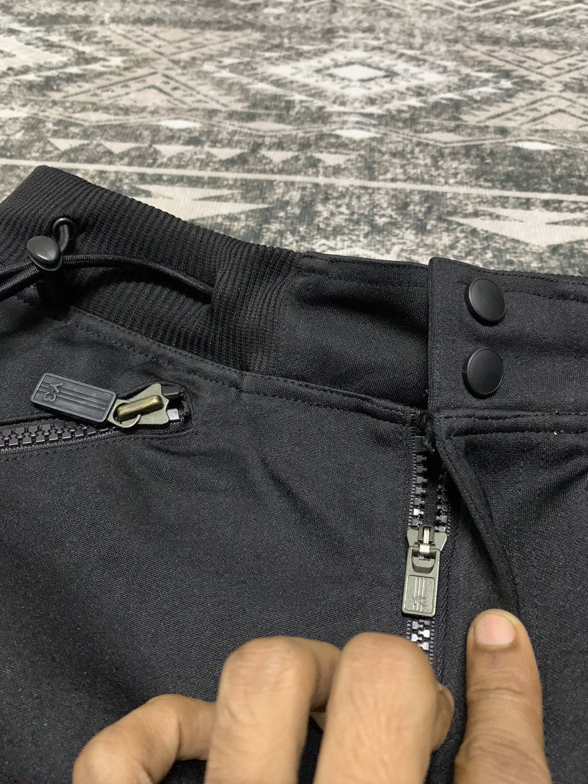 Adidas × Y-3 × Yohji Yamamoto ADIDAS X YOHJI YAMAMOTO Y-3 SWEATPANT RARE DESIGN Size US 31 - 4 Thumbnail