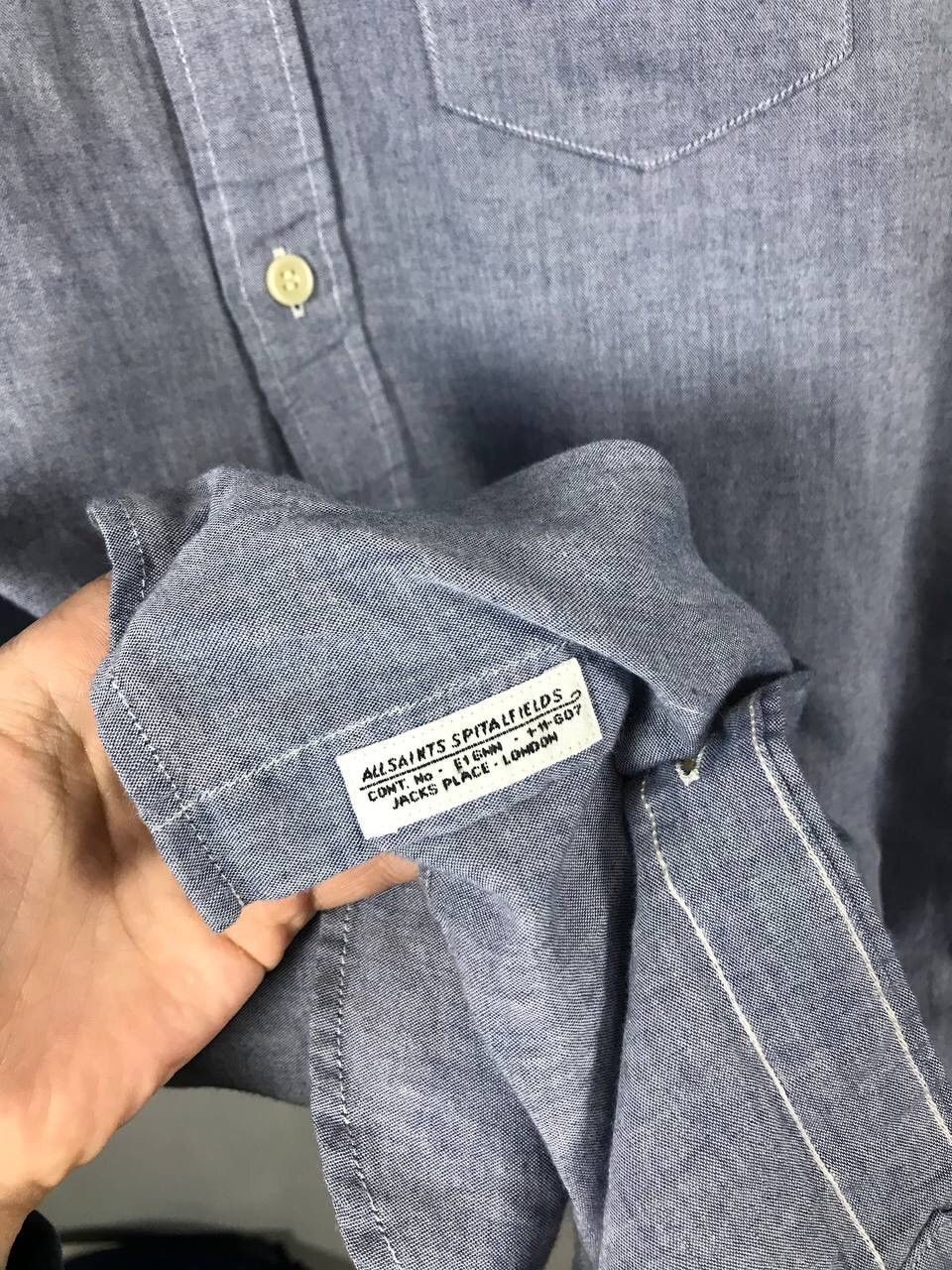 Allsaints Allsaints luxury streetwear multicolor shirt Size US S / EU 44-46 / 1 - 5 Thumbnail