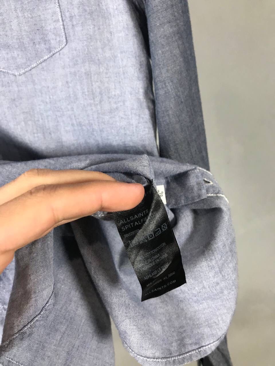 Allsaints Allsaints luxury streetwear multicolor shirt Size US S / EU 44-46 / 1 - 6 Thumbnail