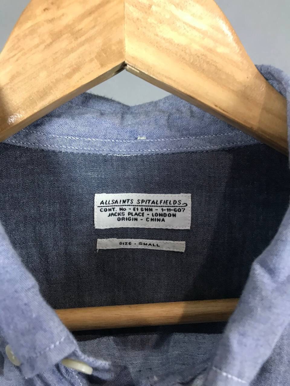Allsaints Allsaints luxury streetwear multicolor shirt Size US S / EU 44-46 / 1 - 4 Thumbnail