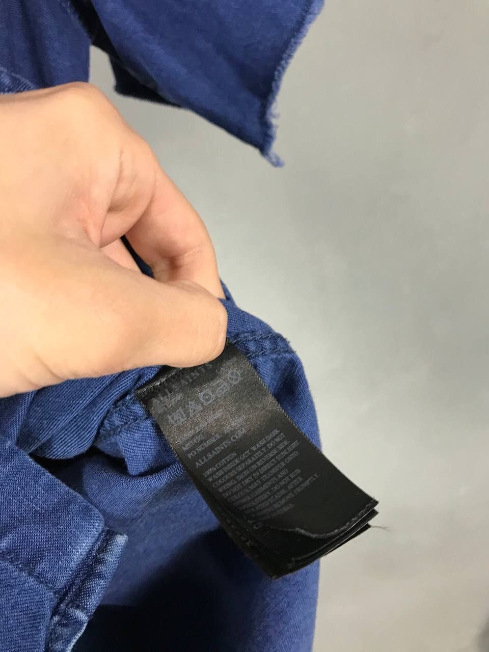 Allsaints Allsaints luxury streetwear denim shirt Size US S / EU 44-46 / 1 - 7 Thumbnail