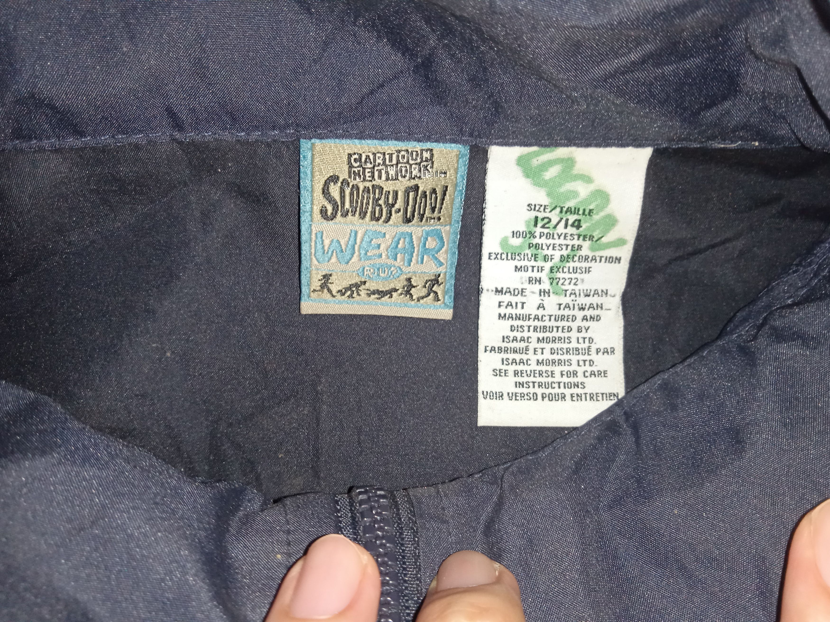 Vintage Vintage 90s Cartoon Network Scooby Doo Light Jacket Size US XS / EU 42 / 0 - 3 Thumbnail
