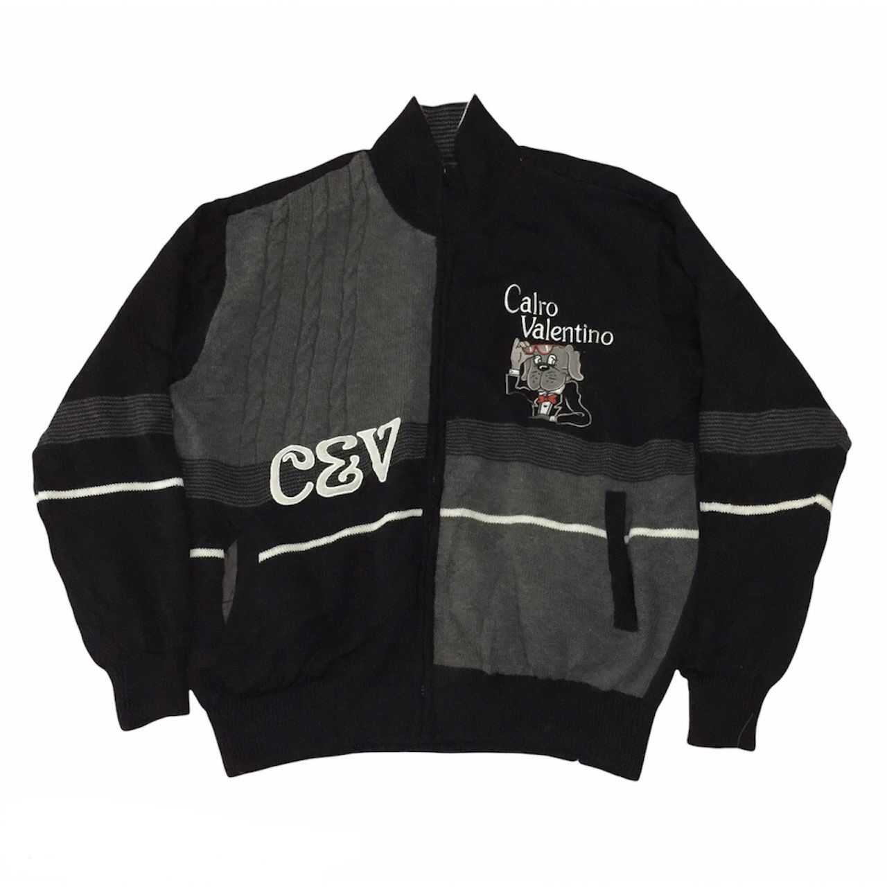 Valentino Carlo Valentino Block Color Seperated Jacket Size US L / EU 52-54 / 3 - 1 Thumbnail