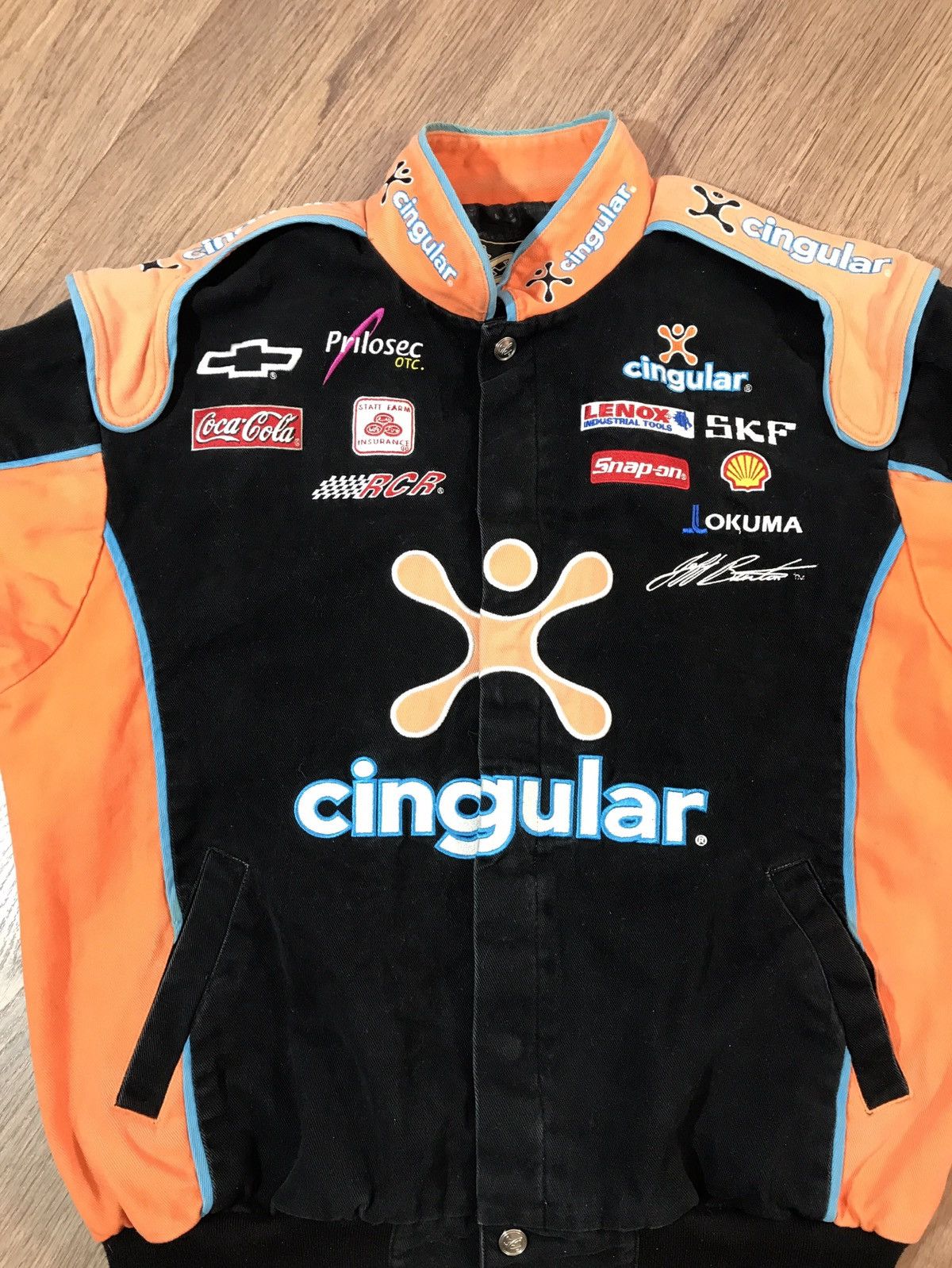 Chase Authentics × Vintage Chase Authentics Drivers Jeff Burton #31 Cigular Size US L / EU 52-54 / 3 - 2 Thumbnail