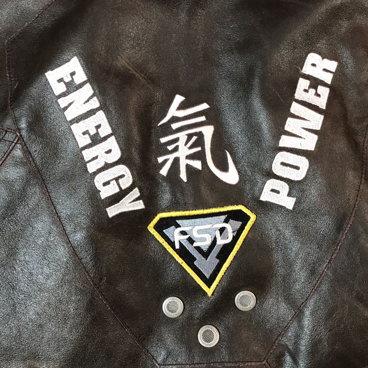 Vintage Leather Biker Jacket Vera Pelle rare Size US XL / EU 56 / 4 - 21 Thumbnail