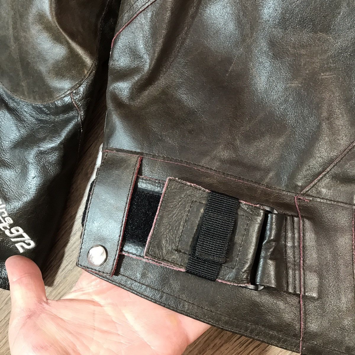 Vintage Leather Biker Jacket Vera Pelle rare Size US XL / EU 56 / 4 - 19 Thumbnail