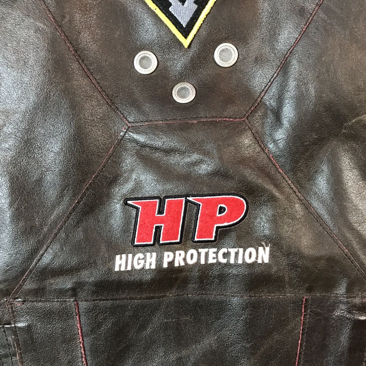 Vintage Leather Biker Jacket Vera Pelle rare Size US XL / EU 56 / 4 - 20 Thumbnail