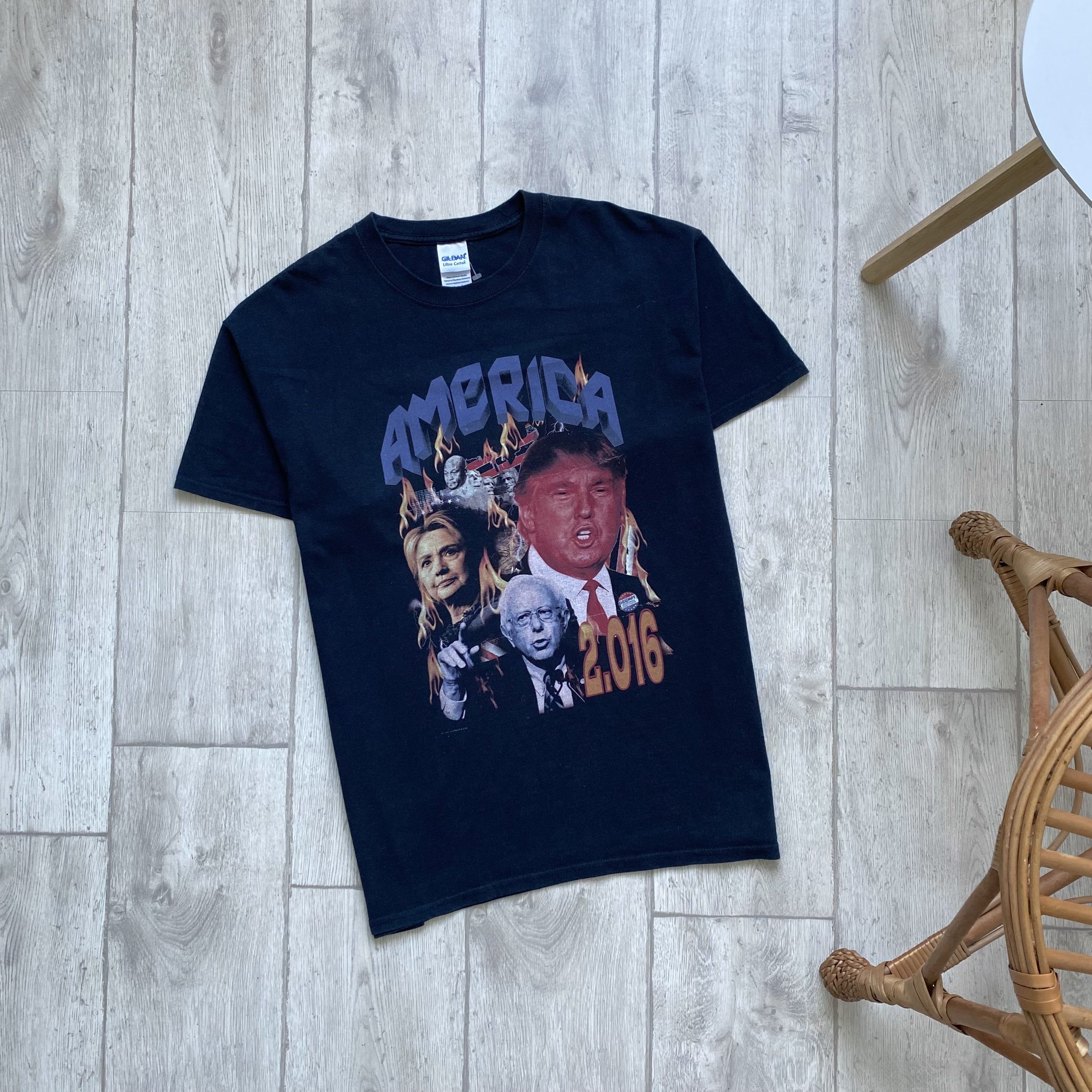 Band Tees 🇺🇸 America humor tee USA T-shirt Donald Trump Obama baiden Size US L / EU 52-54 / 3 - 1 Thumbnail