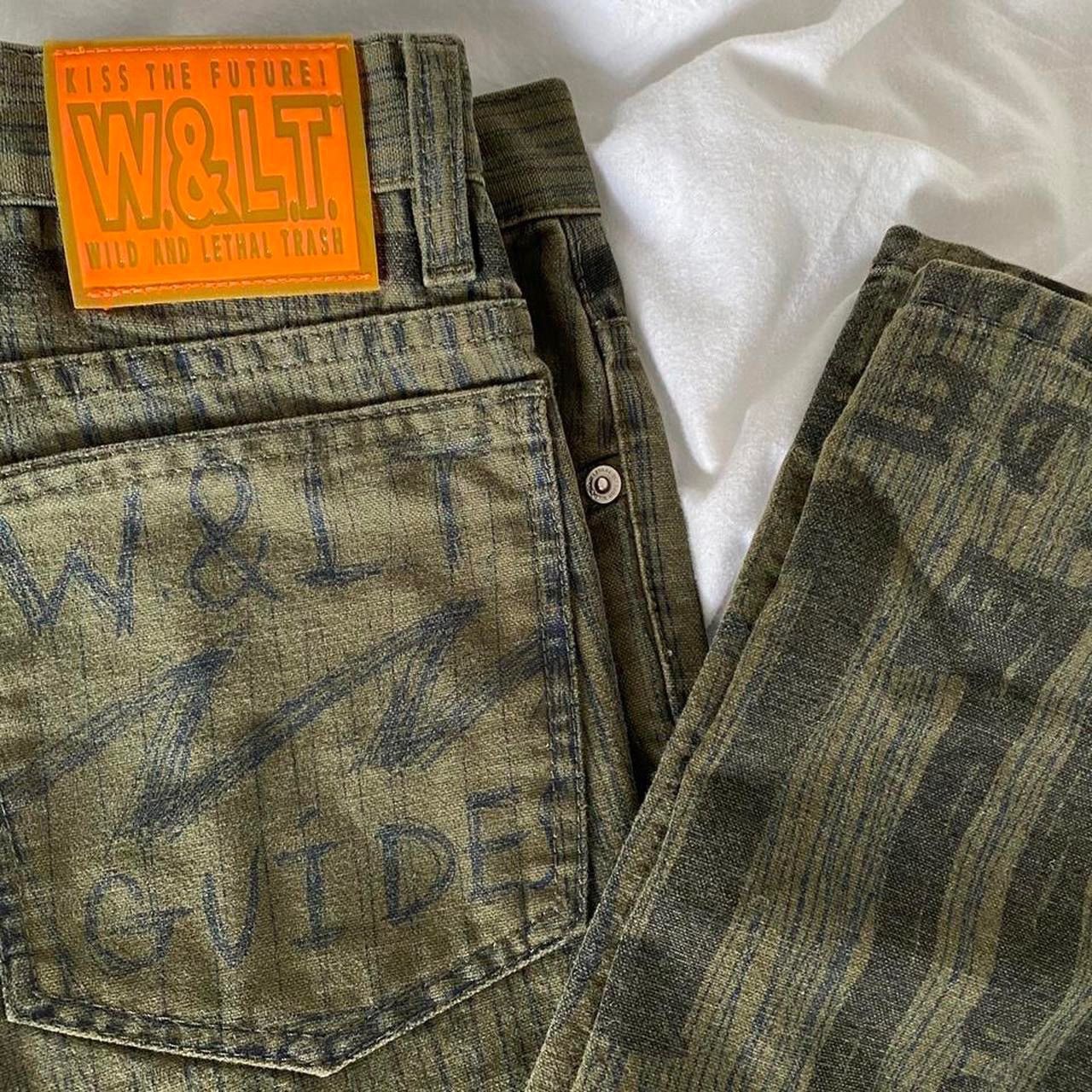 Walter Van Beirendonck W&LT SS98 Denim Pen Jeans Size US 28 / EU 44 - 3 Thumbnail