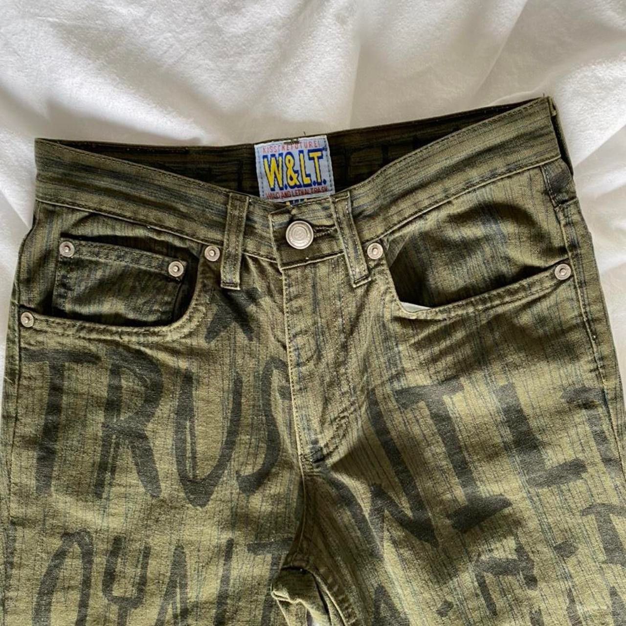 Walter Van Beirendonck W&LT SS98 Denim Pen Jeans Size US 28 / EU 44 - 4 Thumbnail