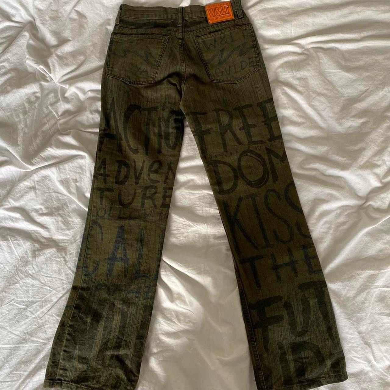 Walter Van Beirendonck W&LT SS98 Denim Pen Jeans Size US 28 / EU 44 - 2 Thumbnail