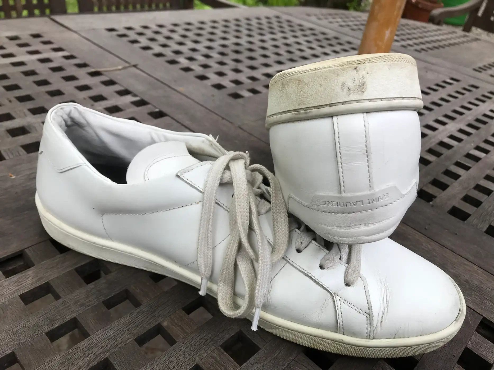 Saint Laurent Paris Sl01 Low Top Sneaker Size US 10 / EU 43 - 4 Thumbnail