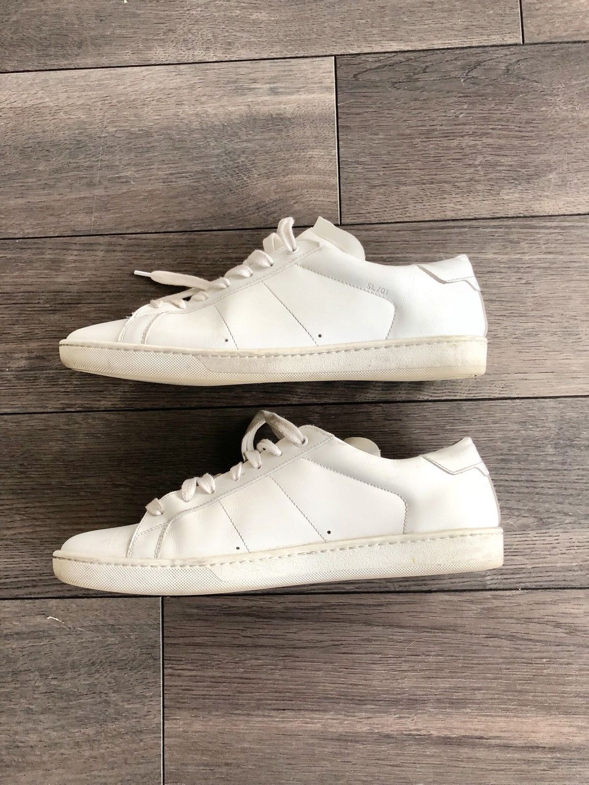 Saint Laurent Paris Sl01 Low Top Sneaker Size US 10 / EU 43 - 1 Thumbnail