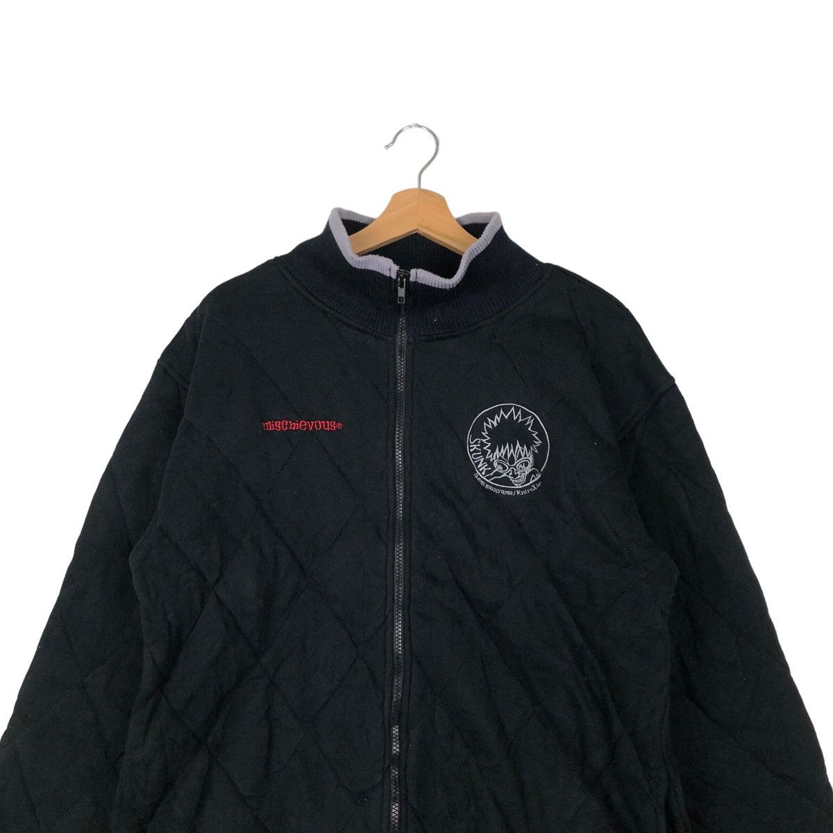 Japanese Brand VINTAGE MISCHIEVOUS PUFFER DOWN JACKET ZIPPER STREETWEAR Size US L / EU 52-54 / 3 - 2 Thumbnail