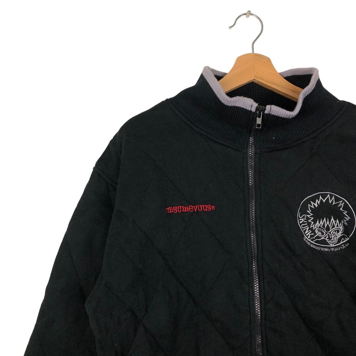 Japanese Brand VINTAGE MISCHIEVOUS PUFFER DOWN JACKET ZIPPER STREETWEAR Size US L / EU 52-54 / 3 - 6 Thumbnail