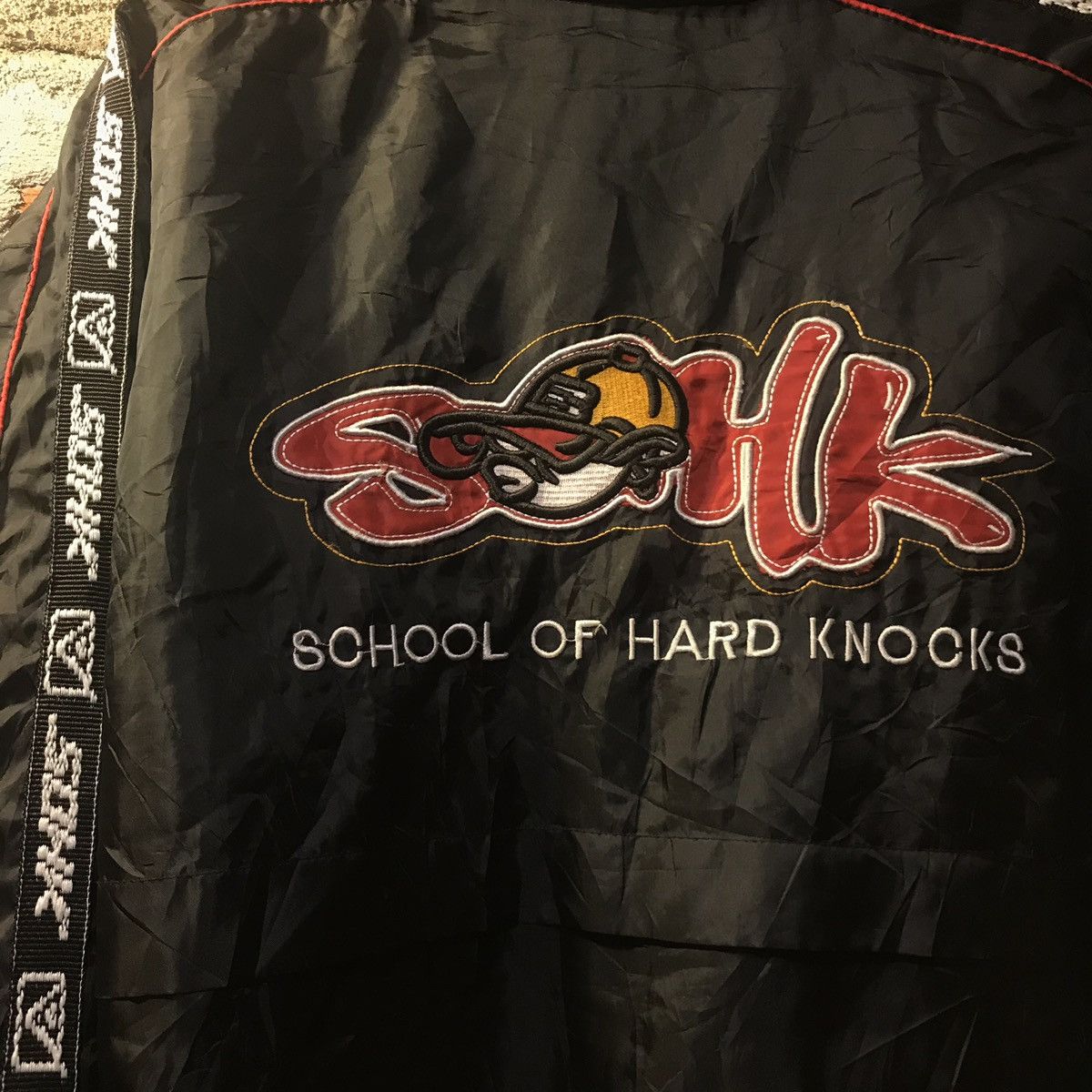 Vintage SOHK School Of Hard Knocks Hip Hop Jacket Size US L / EU 52-54 / 3 - 4 Thumbnail