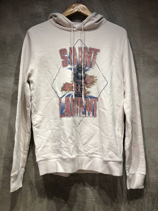 Saint Laurent Paris Saint Laurent Paris Robot Hoodie Grailed