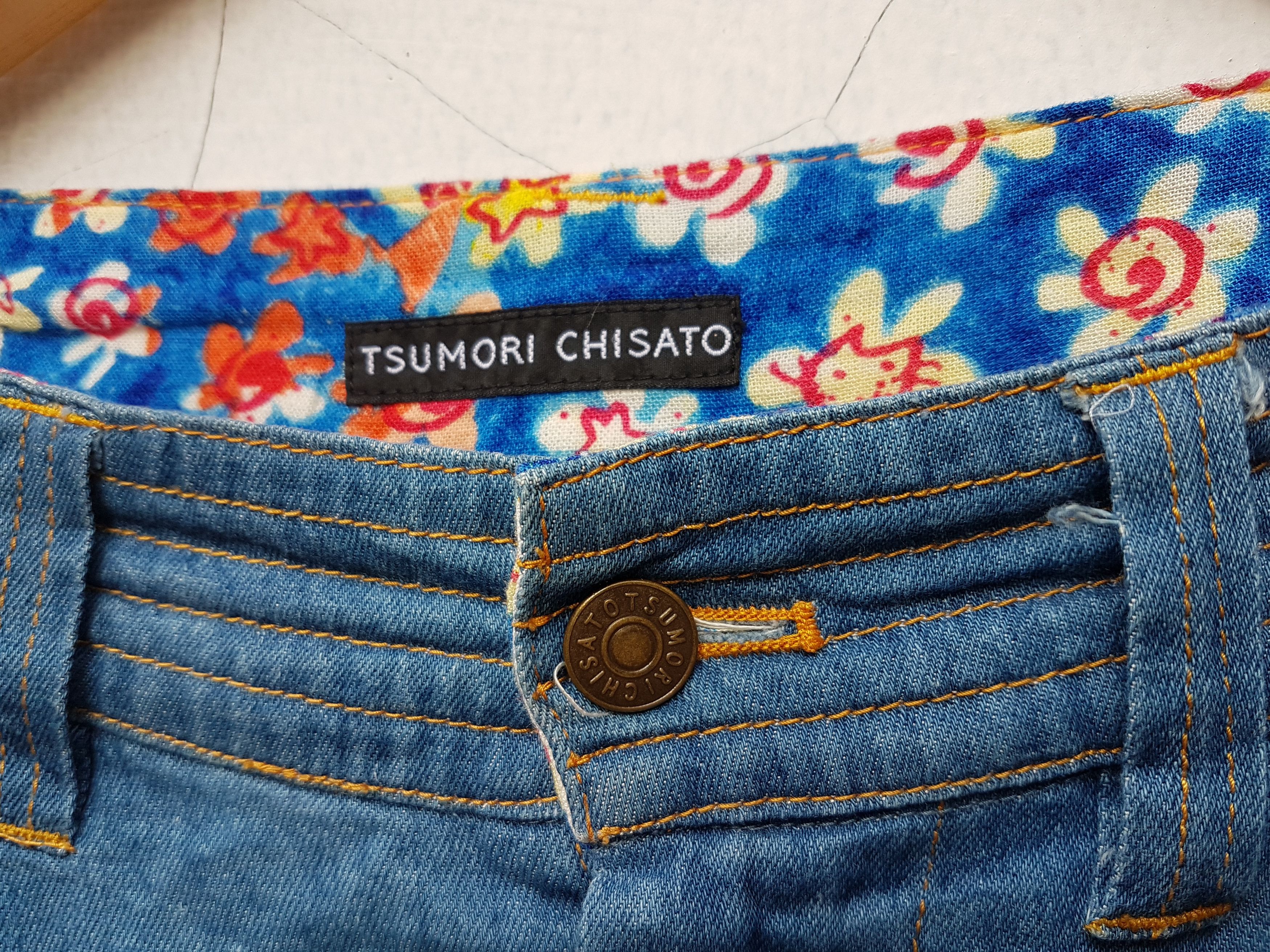 Issey Miyake × Tsumori Chisato Issey Miyake Tsumori Chisato Cotton Rayon Cropped Pants Size US 34 / EU 50 - 3 Thumbnail