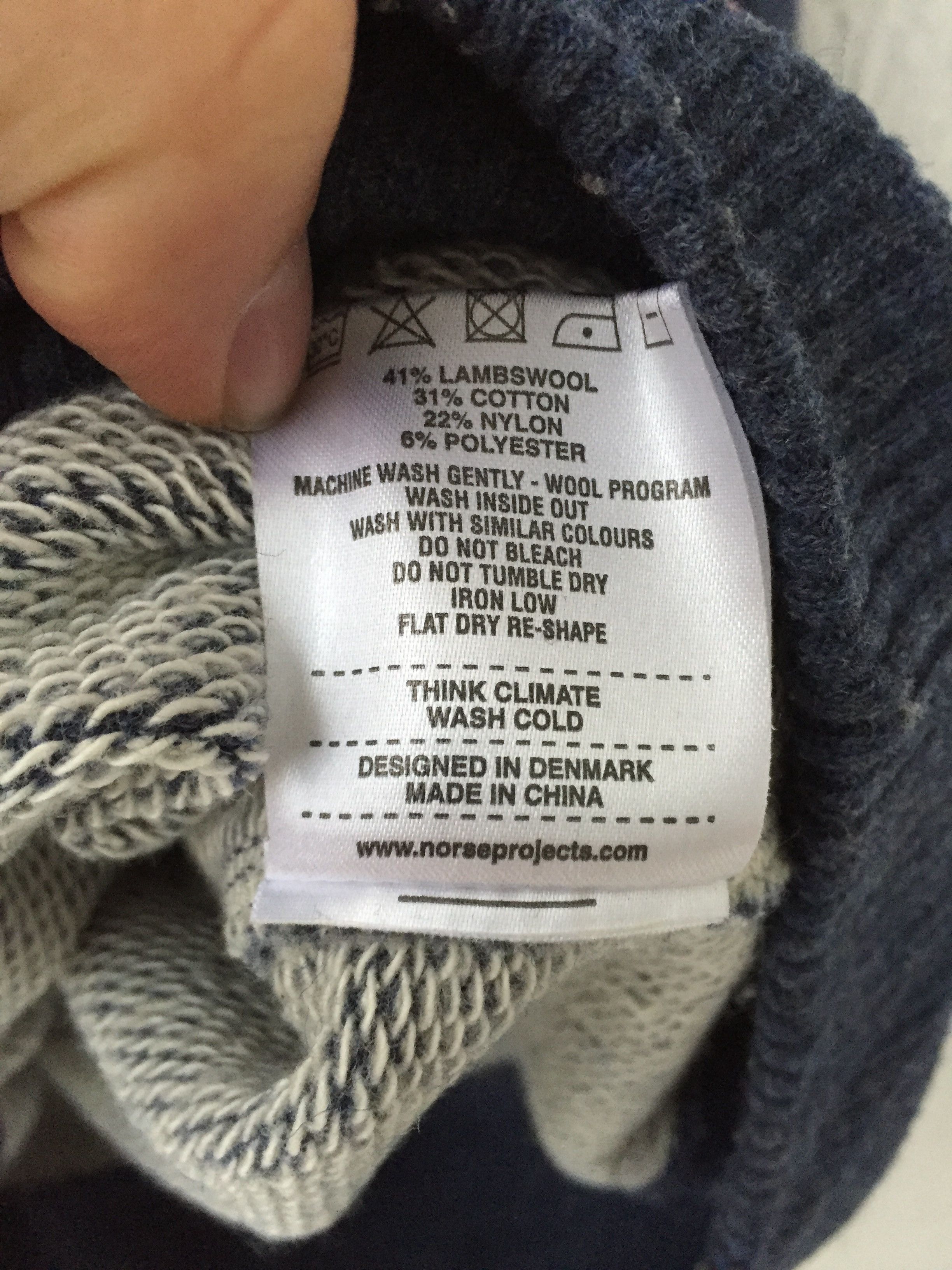 Norse Projects GUSTAV CREW SWEAT Size US L / EU 52-54 / 3 - 5 Thumbnail