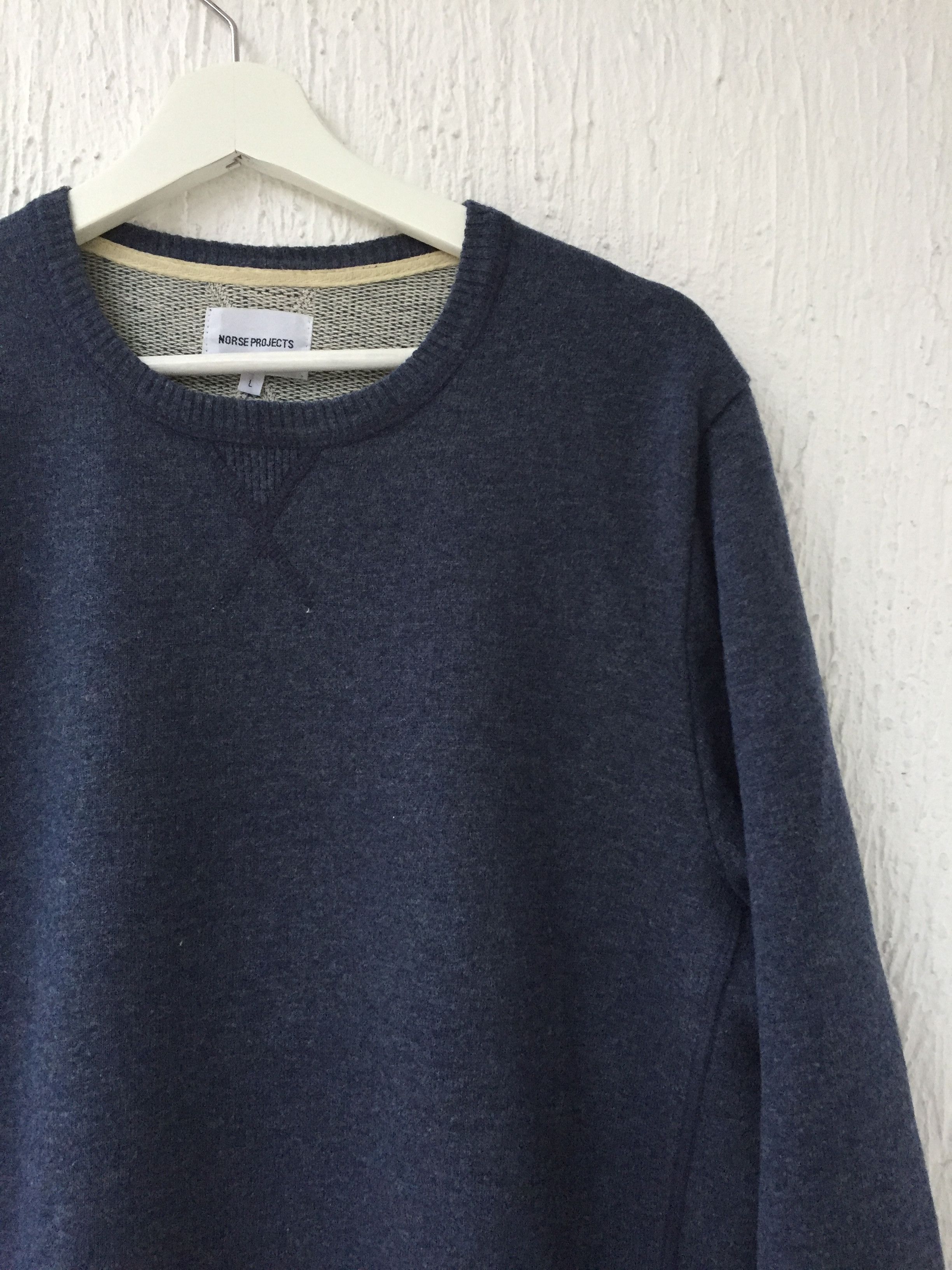 Norse Projects GUSTAV CREW SWEAT Size US L / EU 52-54 / 3 - 2 Thumbnail