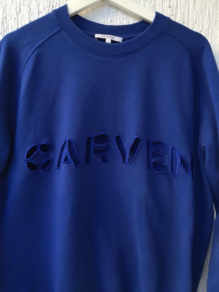 Carven CUT-OUT LOGO CREW NECK SWEAT Size ONE SIZE - 3 Thumbnail