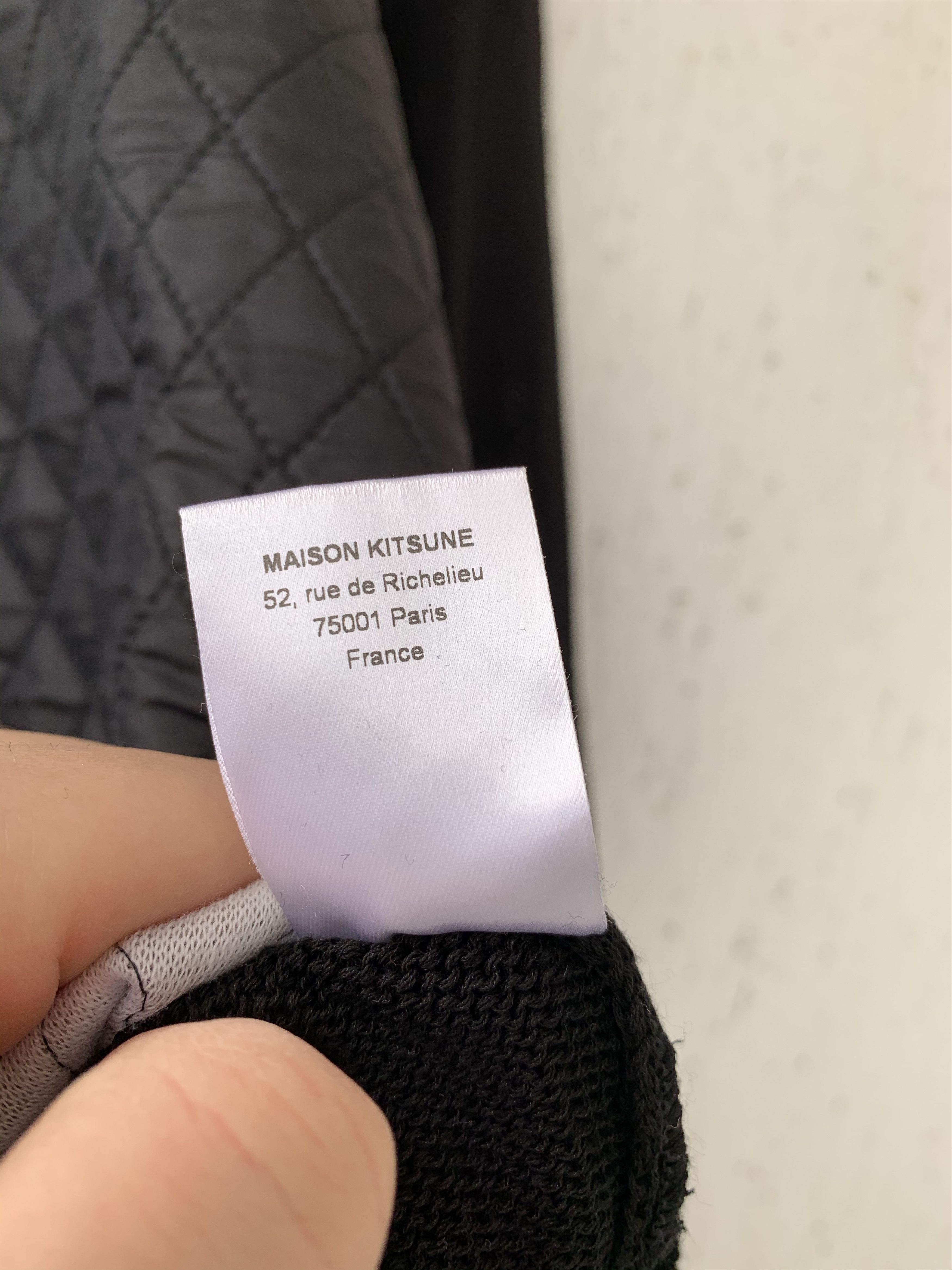 Maison Kitsune quilted front sweater Size US M / EU 48-50 / 2 - 5 Thumbnail