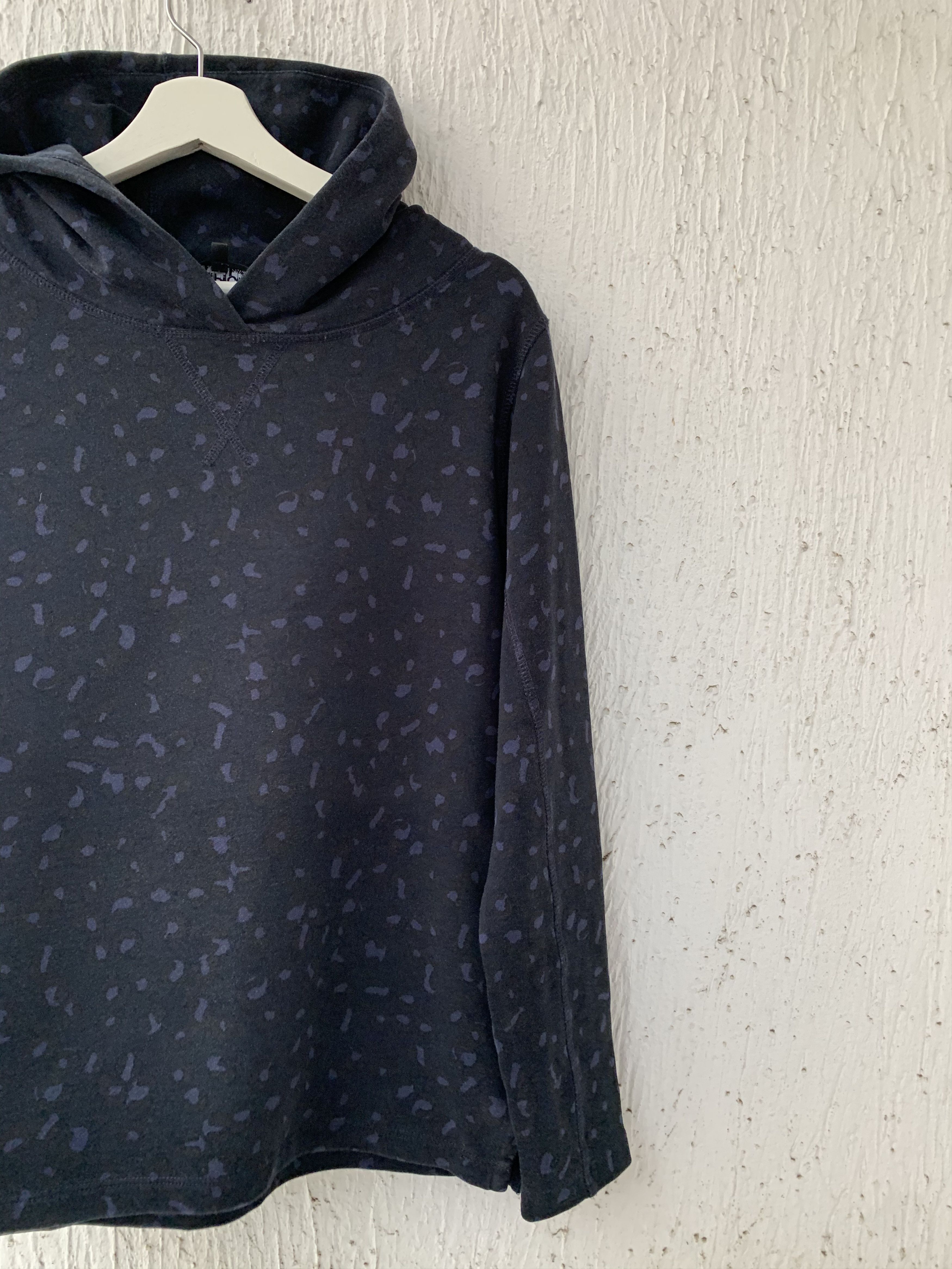 A.P.C. navy leopard print hoodie Size US S / EU 44-46 / 1 - 2 Thumbnail