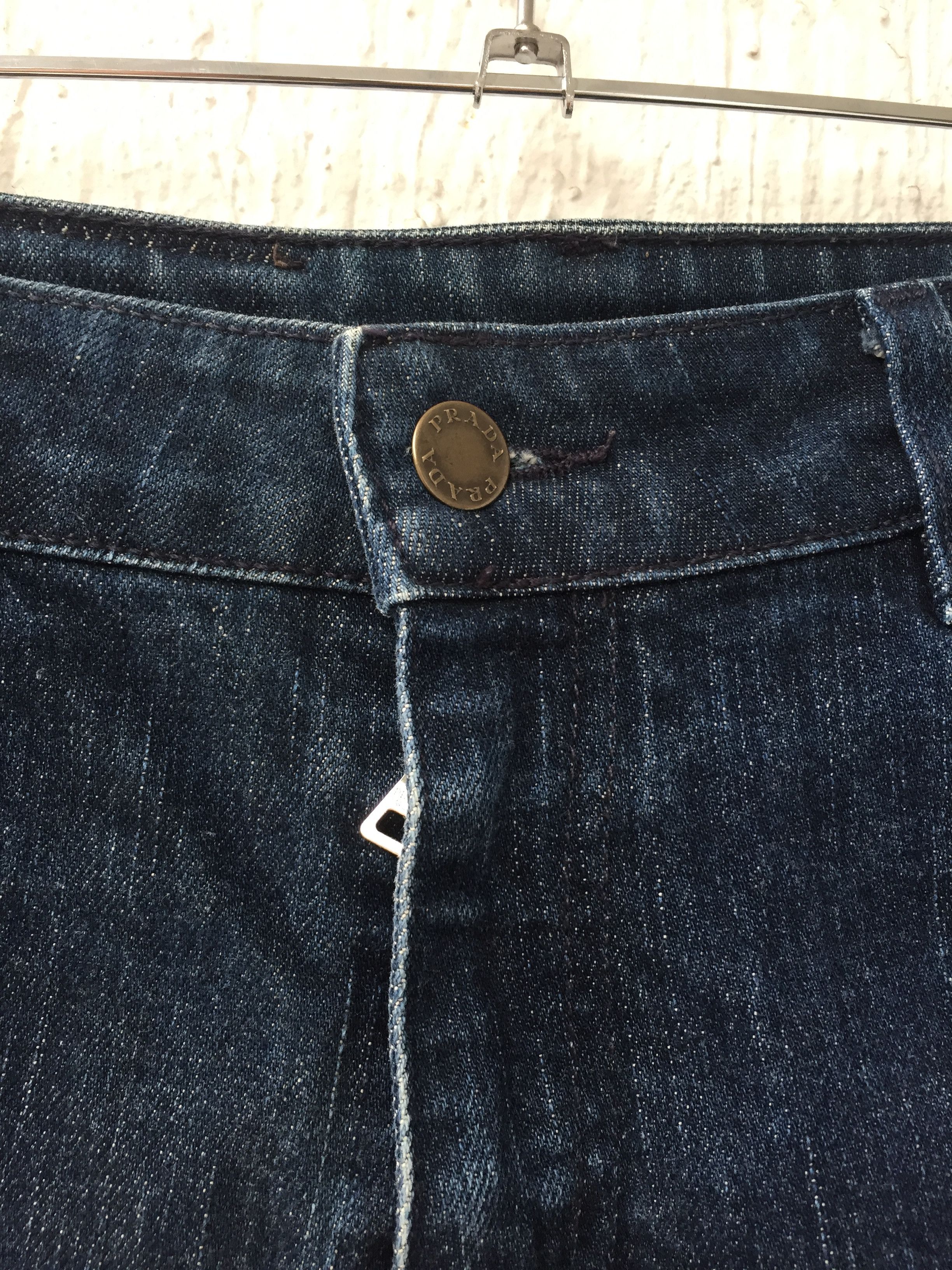 Prada ankle zip cropped jeans Size US 28 / EU 44 - 6 Thumbnail