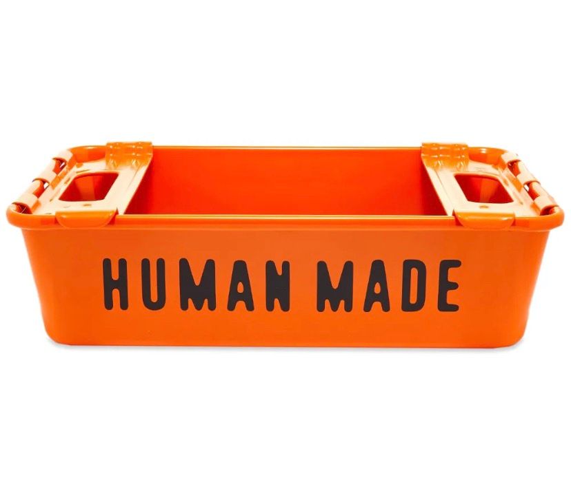 Pre-owned Human Made Steel Stacking Box In Orange