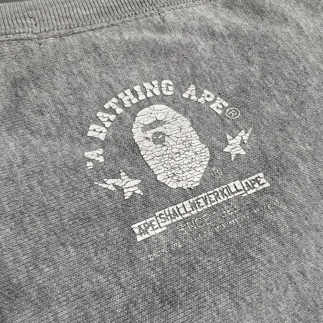 Bape BAPE BABY Milo crewneck sweat gray Size US XL / EU 56 / 4 - 8 Thumbnail