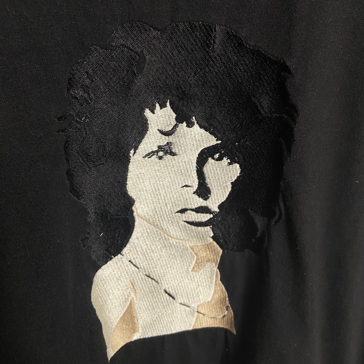 Band Tees × Vintage Vintage The Doors Jim Morrison embroidered print t-shirt Size US L / EU 52-54 / 3 - 3 Thumbnail