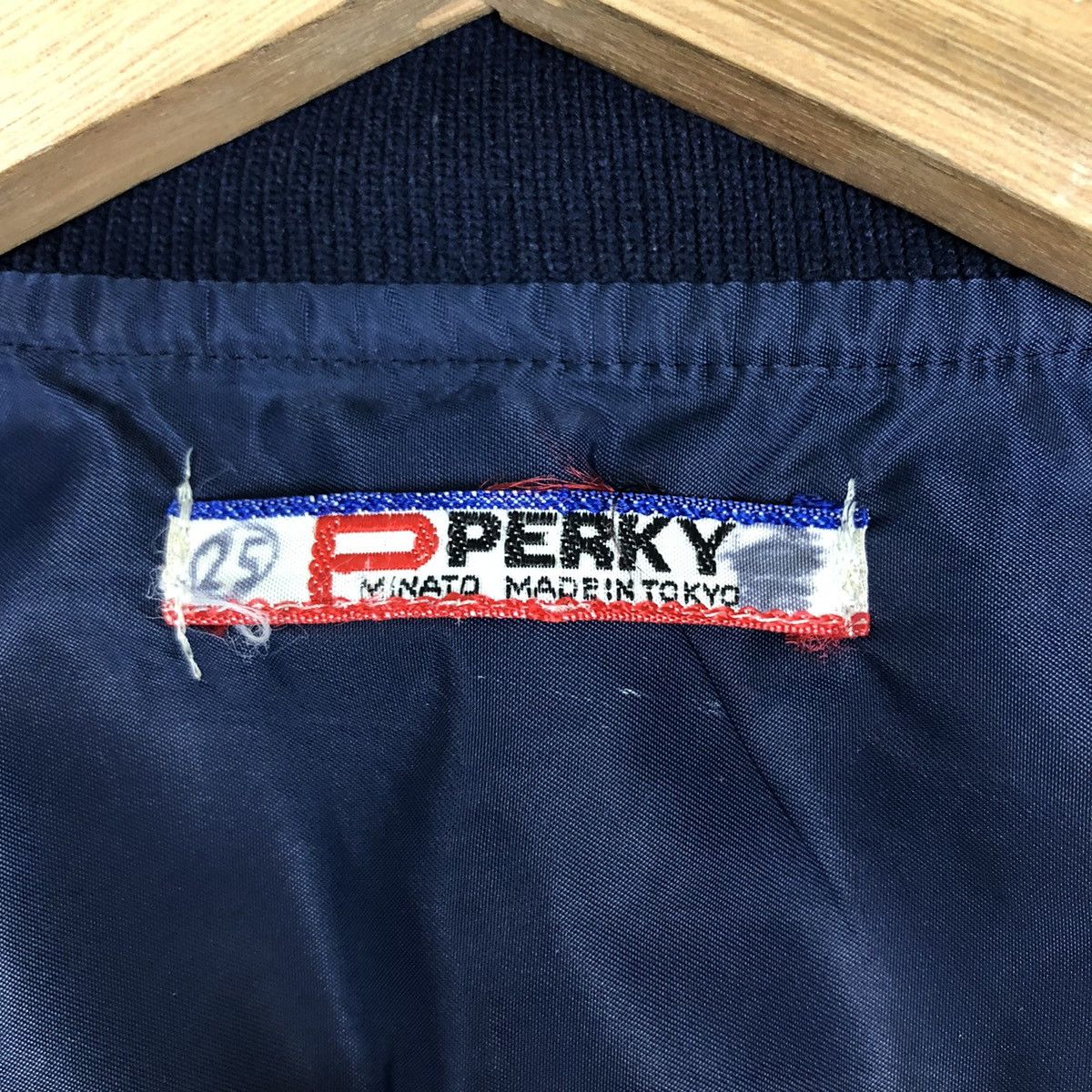 Japanese Brand VINTAGE PERKY TOKYO JAPAN BOMBER JACKET BIG LOGO Size US M / EU 48-50 / 2 - 12 Thumbnail
