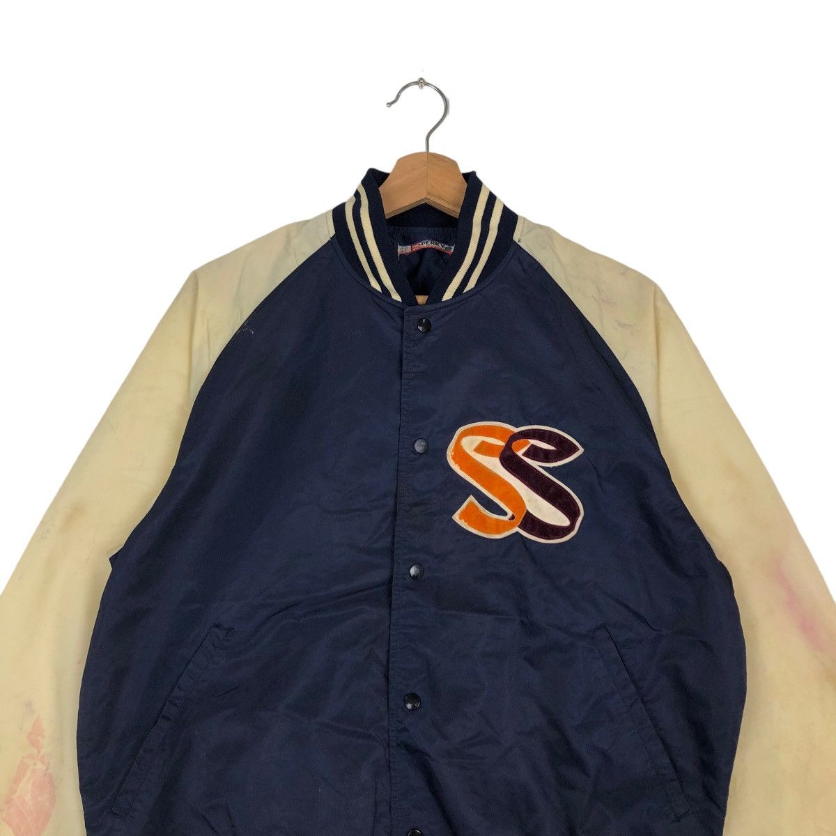 Japanese Brand VINTAGE PERKY TOKYO JAPAN BOMBER JACKET BIG LOGO Size US M / EU 48-50 / 2 - 2 Thumbnail