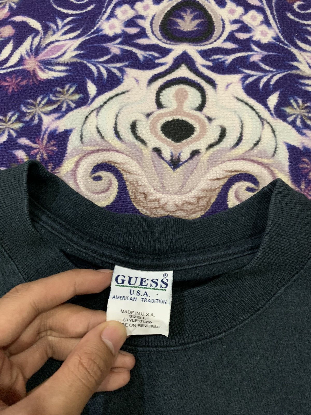 Guess Vintage Guess Jeans T- Shirt Size US L / EU 52-54 / 3 - 4 Thumbnail