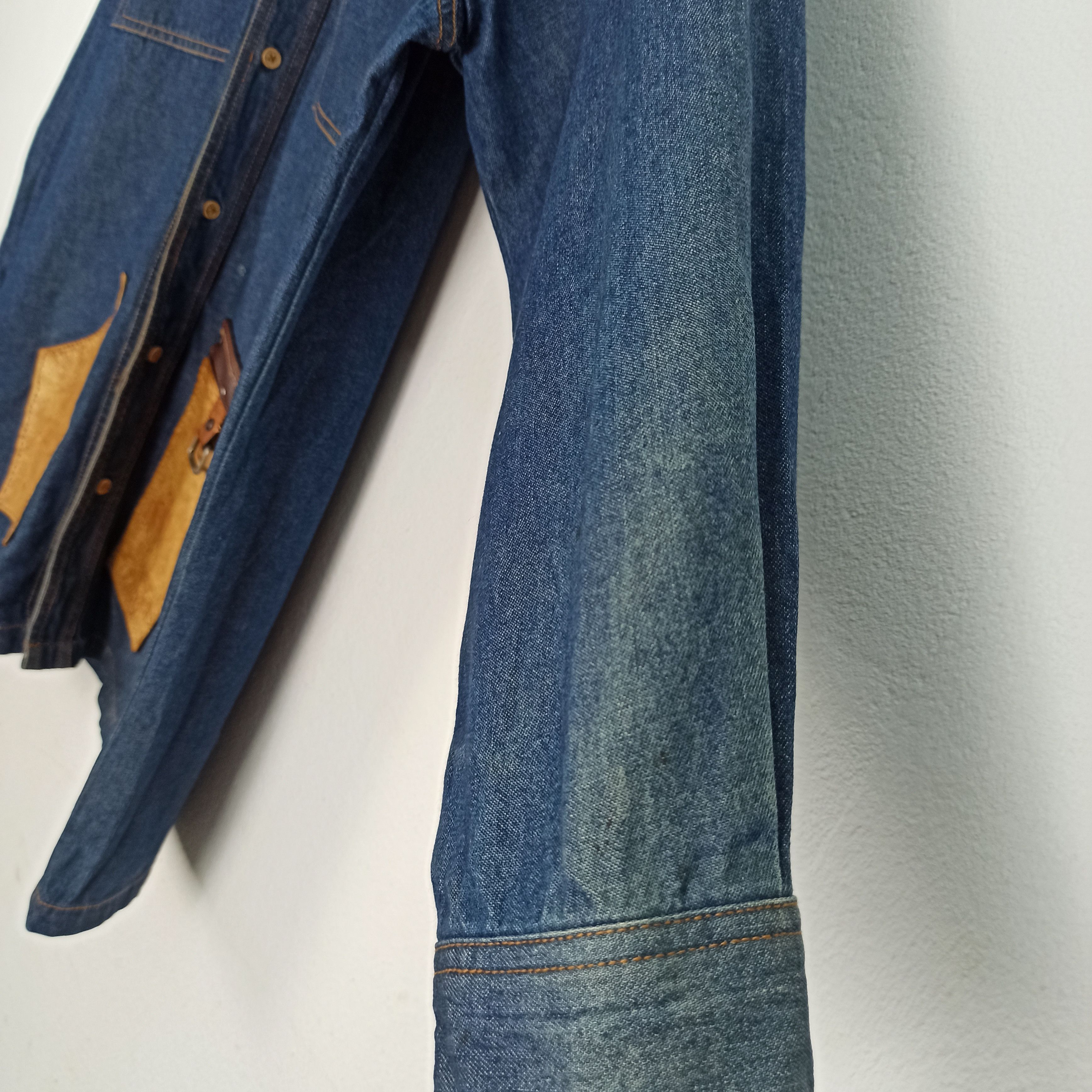 Japanese Brand Vintage INCA CAMEL Jacket Jeans Leather Pocket Size US L / EU 52-54 / 3 - 6 Thumbnail