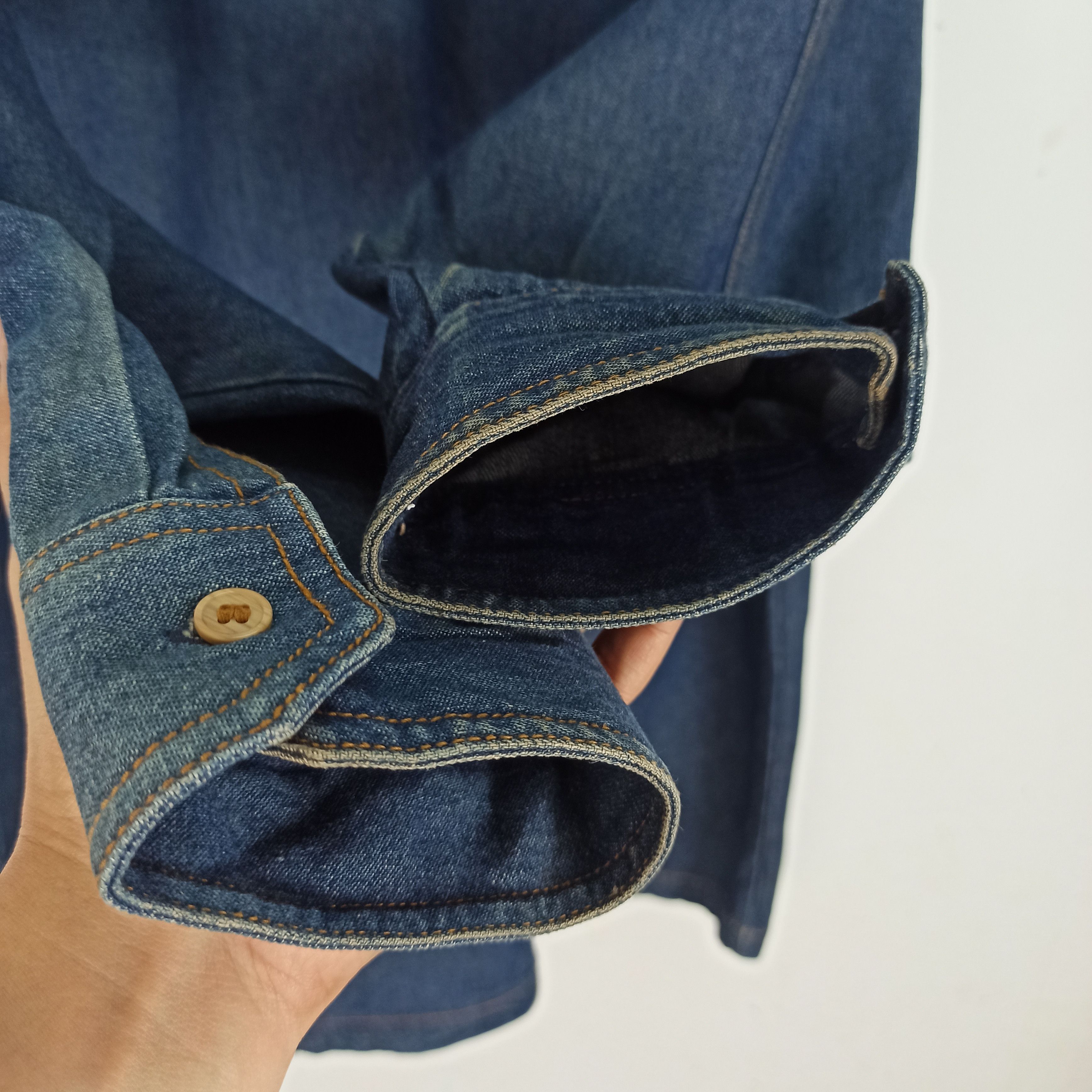 Japanese Brand Vintage INCA CAMEL Jacket Jeans Leather Pocket Size US L / EU 52-54 / 3 - 9 Thumbnail