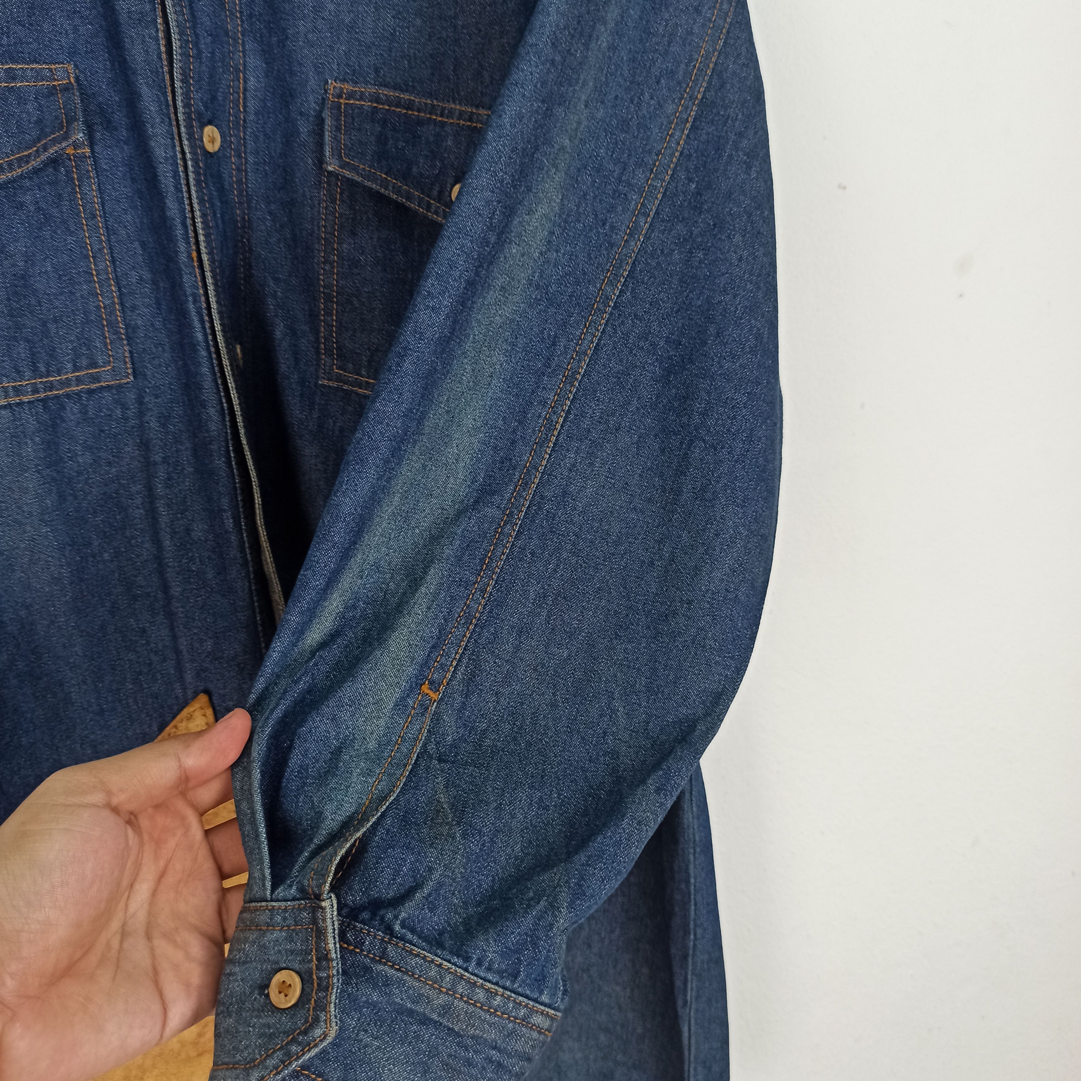 Japanese Brand Vintage INCA CAMEL Jacket Jeans Leather Pocket Size US L / EU 52-54 / 3 - 7 Thumbnail